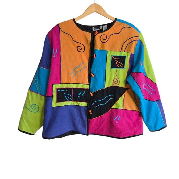 Maggie Barnes Patchwork Blazer - Picture 1 of 10